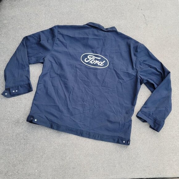Vintage | Jackets & Coats | Vintage 9s Ford Assembly Plant Jacket ...
